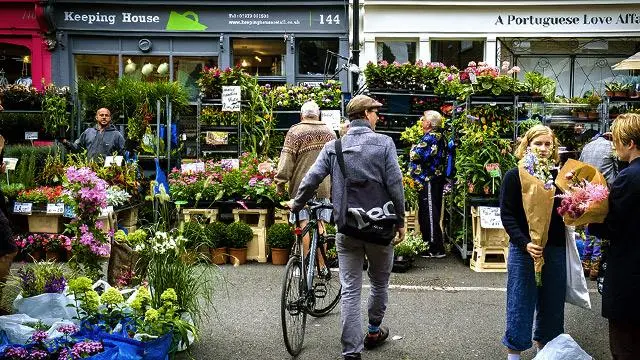 mercado de las flores londres - Cómo se llama el mercadillo de Londres