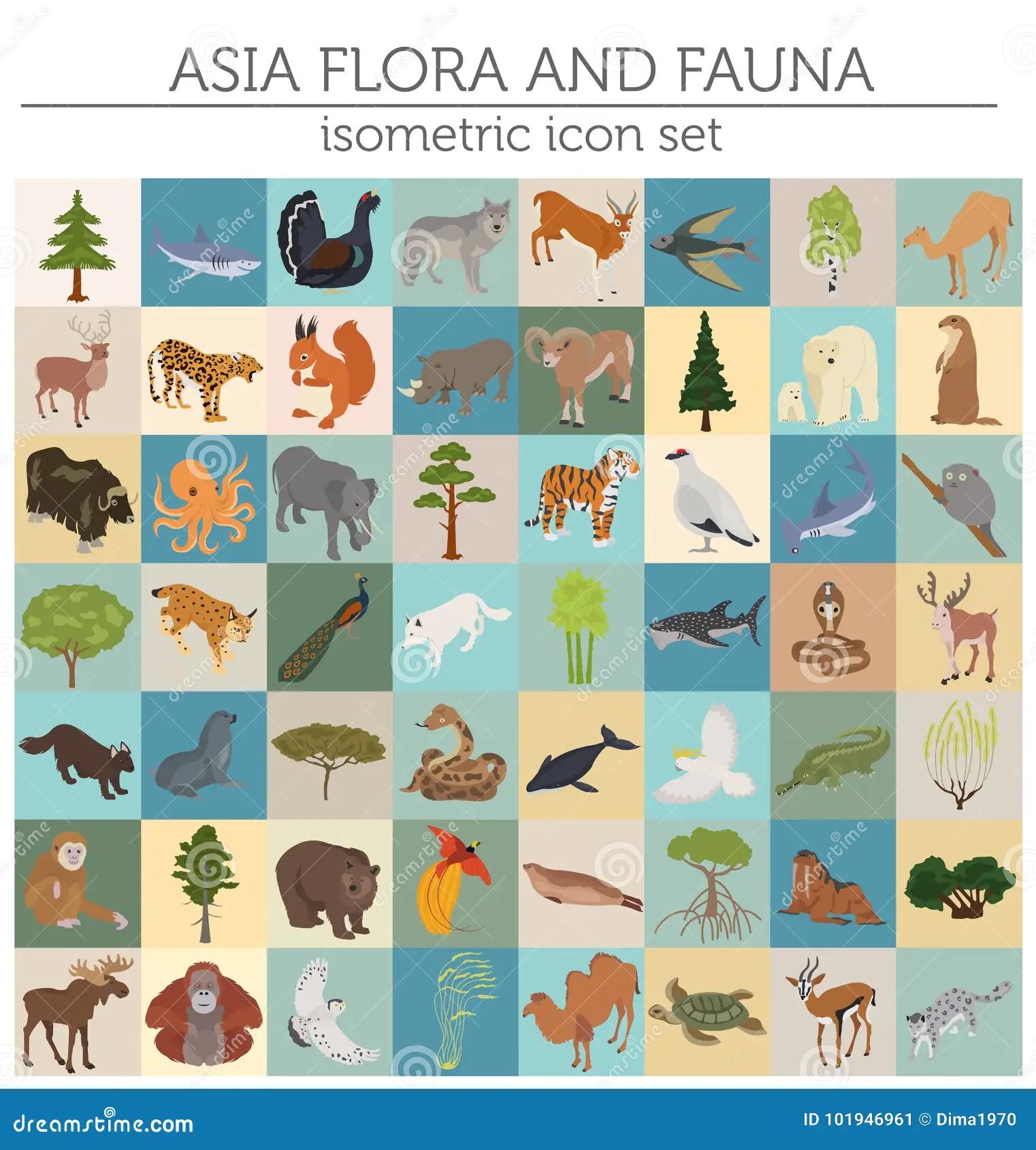 flora y fauna de asia - Cuál es el animal representativo de Asia