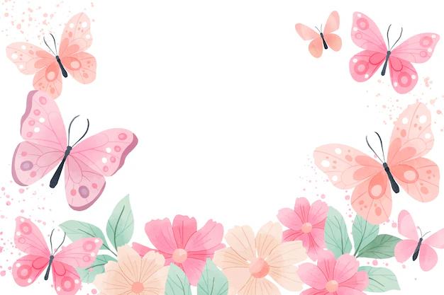 imagenes con flores y mariposas - Cuáles son las plantas hospederas