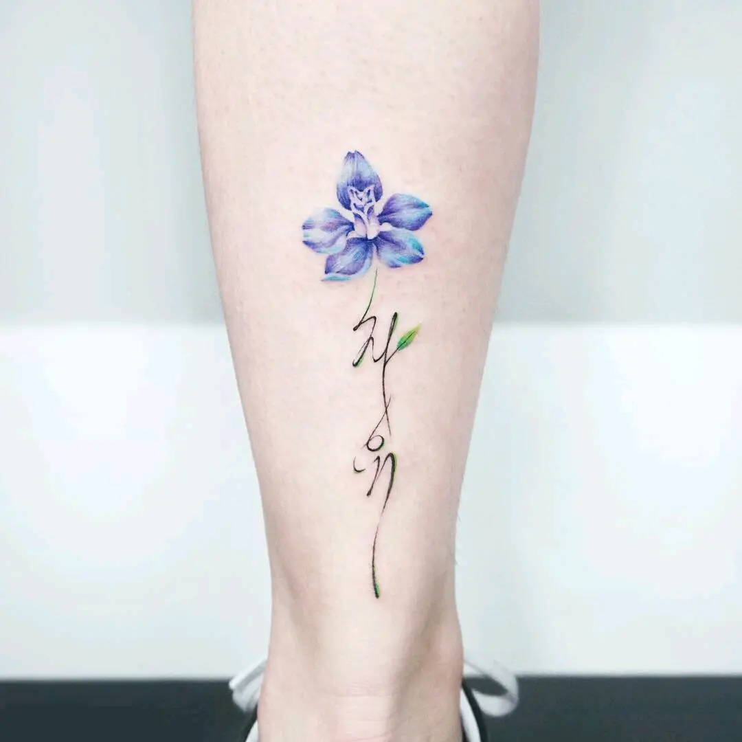 flor de cattleya tattoo - Qué significa la orquídea en un tatuaje