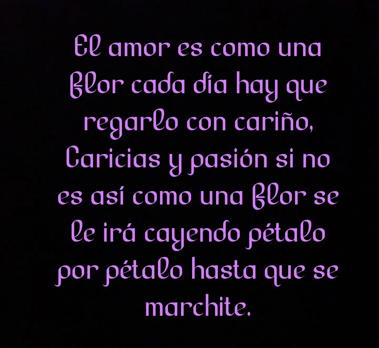 el amor es como una flor - Quién canta el amor es como una flor